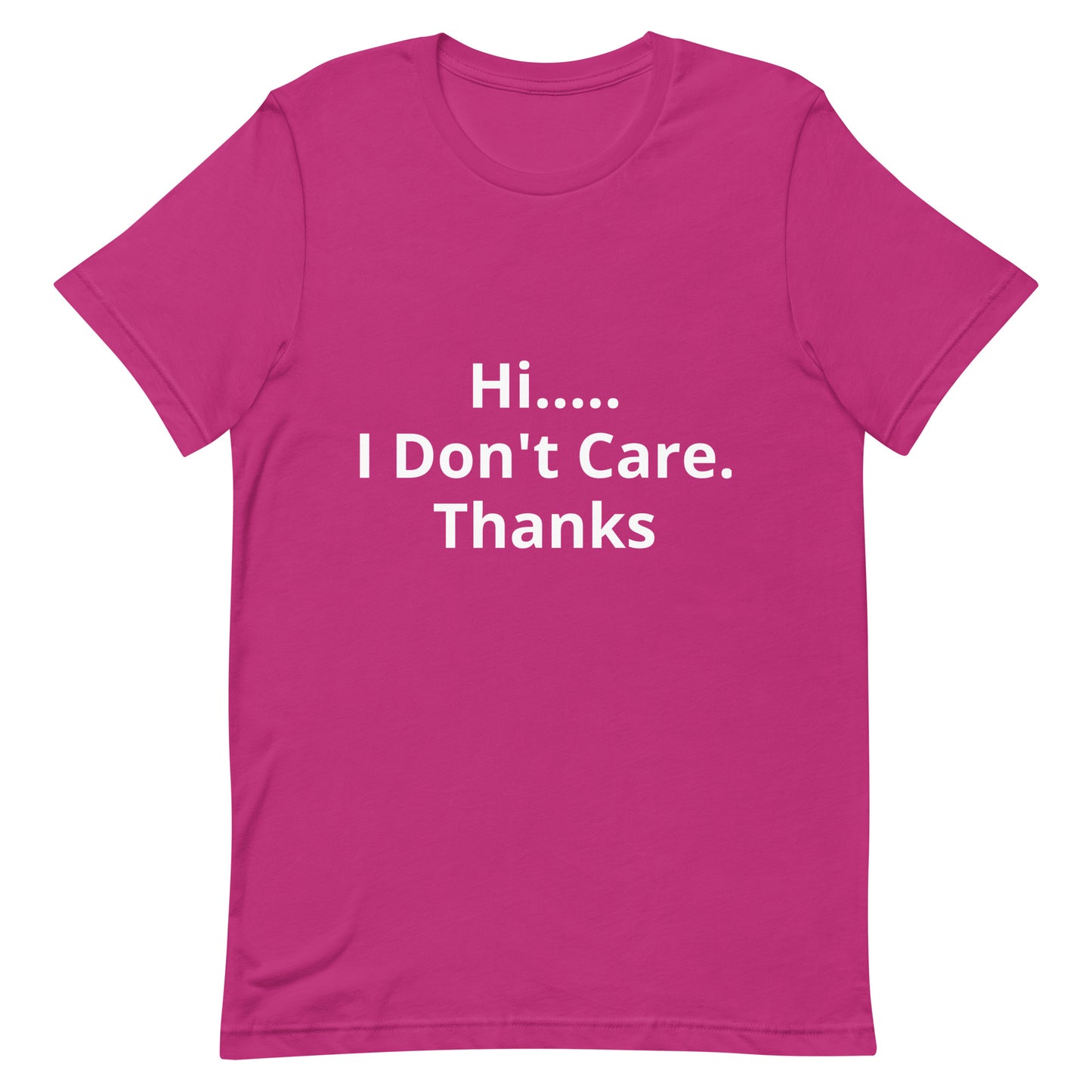 Unisex t-shirt