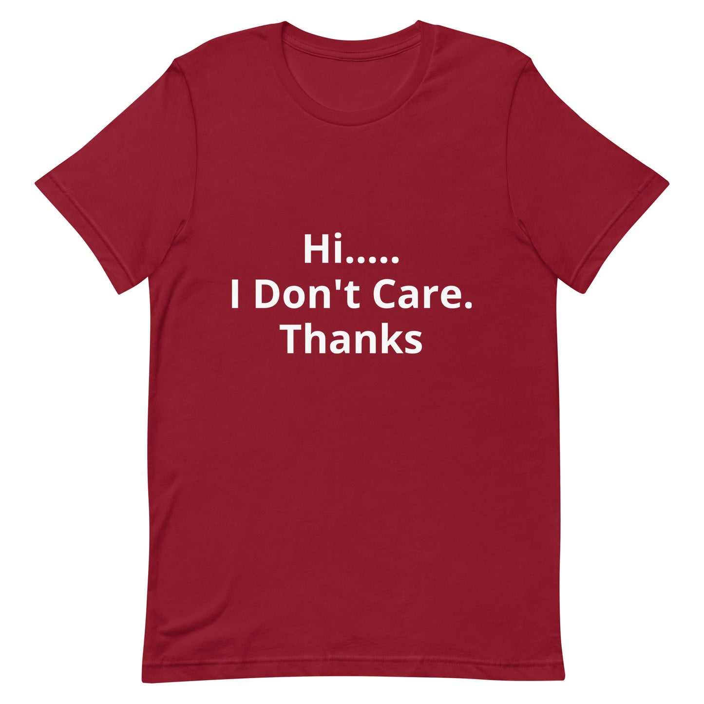 Unisex t-shirt
