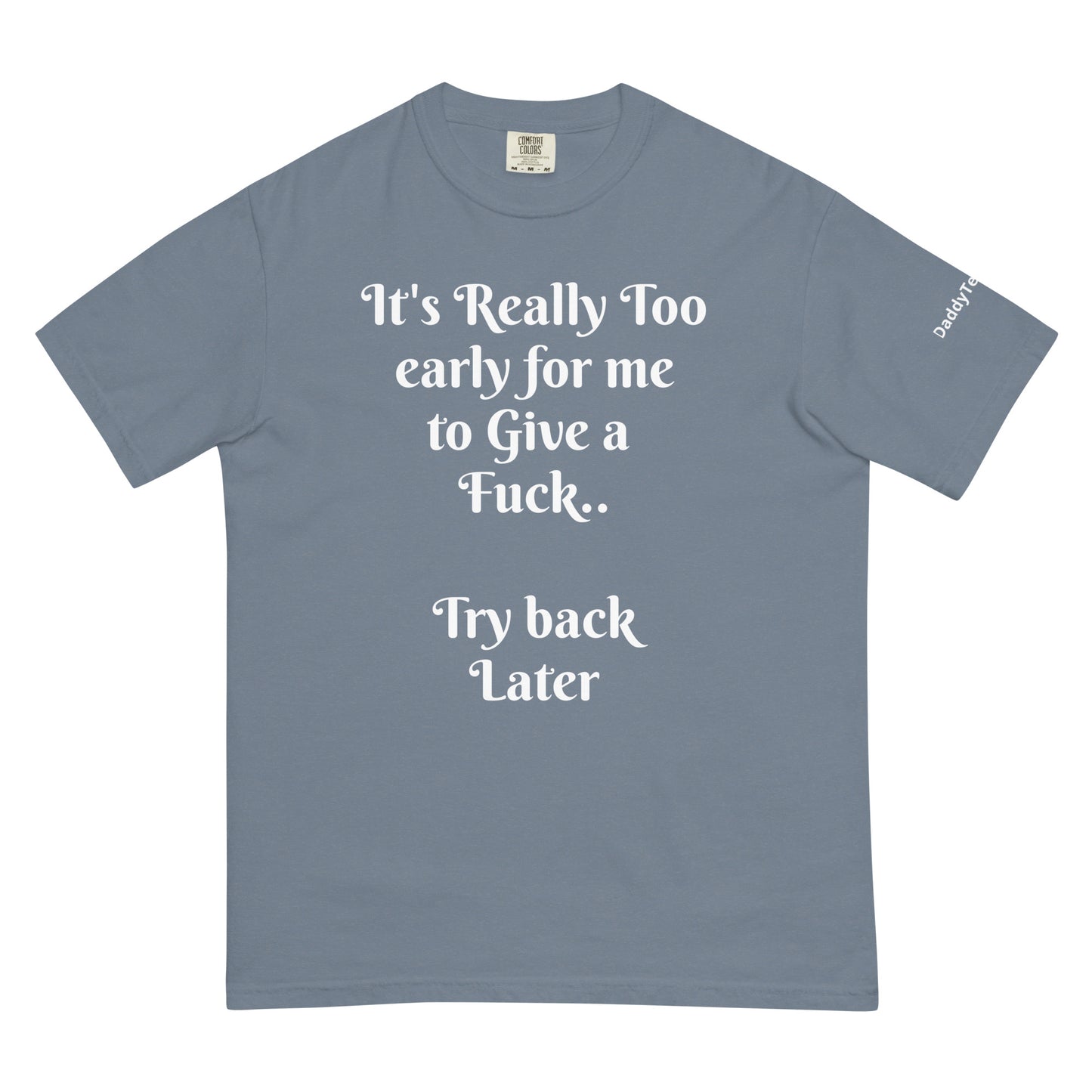 Unisex garment-dyed heavyweight t-shirt