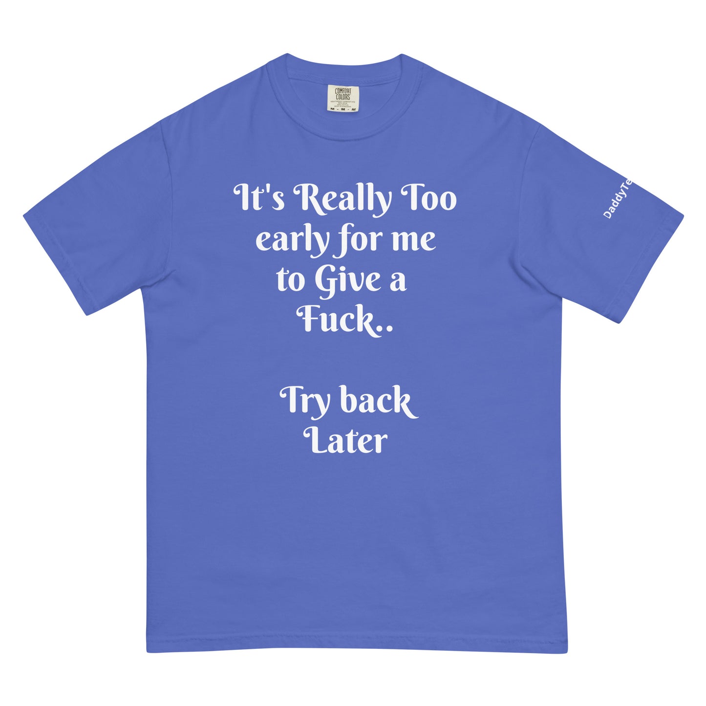 Unisex garment-dyed heavyweight t-shirt